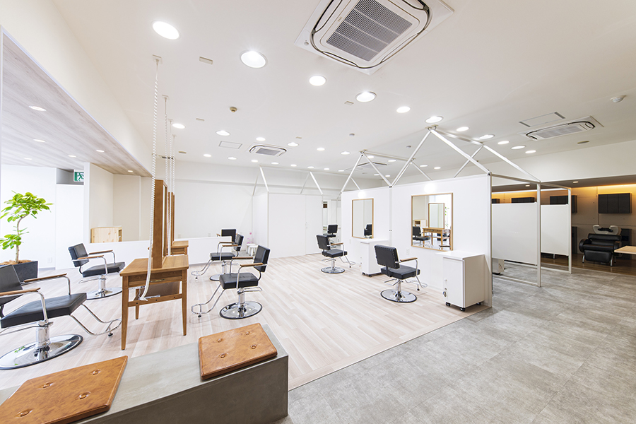 Avance 堺新金岡駅前店 実績紹介 大阪拠点 美容業に特化した店舗デザイン会社はコルモデザイン Colmogroup